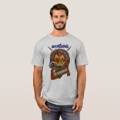 Drummond Clan Badge w/Swords T-shirt (Voorkant volledig)