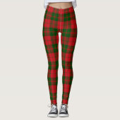 Drummond Clan Cute Tartan Pset Leggings (Voorkant)