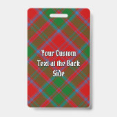 Drummond Clan Tartan Badge (Achterkant)
