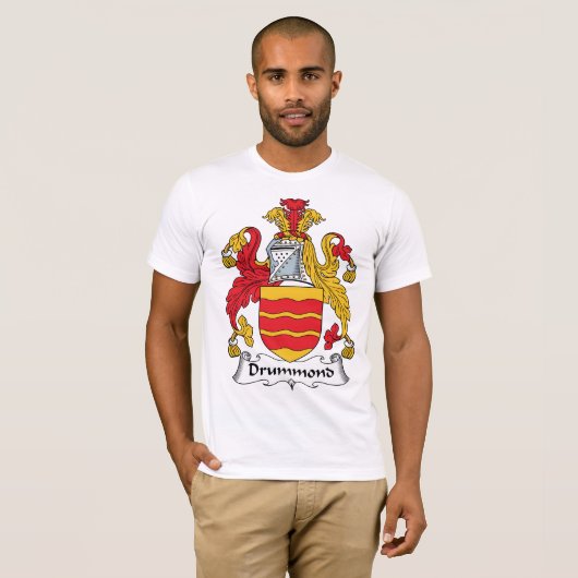 Drummond Family Crest T-shirt (Voorkant volledig)