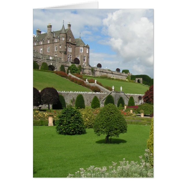 Drummond kasteel en tuinen (Voorkant)