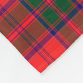 Drummond Modern Clan Badge Tartan Pset Fleece Deken (Hoek)
