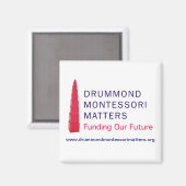 Drummond Montessori magneet (Voorkant / Achterkant)