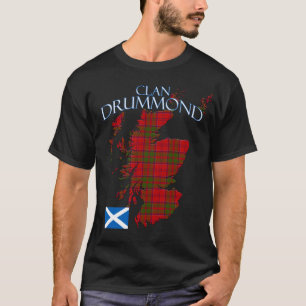 Drummond Scottish Clan Tartan Schotland T-shirt