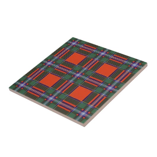 Drummond Scottish Tartan Tegeltje (Zijkant)