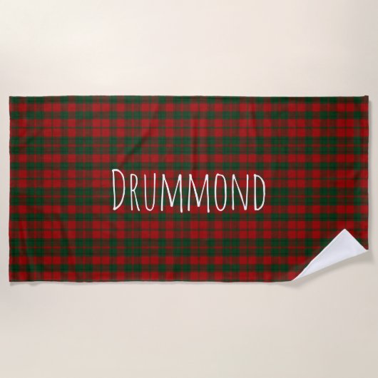 Drummond Tartan Beach Towel Strandlaken (Voorkant)