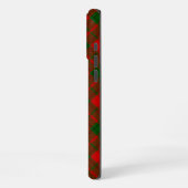 Drummond tartan rood groen geruit iPhone hoesje (Linkerkant)