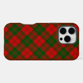 Drummond tartan rood groen geruit iPhone hoesje (Achterkant horizontaal)