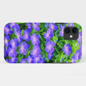 Drummond's clematis - een schattige kleine blauwe Case-Mate iPhone case (Achterkant (horizontaal))
