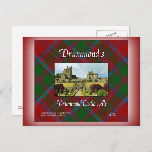 Drummond's Drummond Castle Ale Briefkaart (Voorkant / Achterkant)