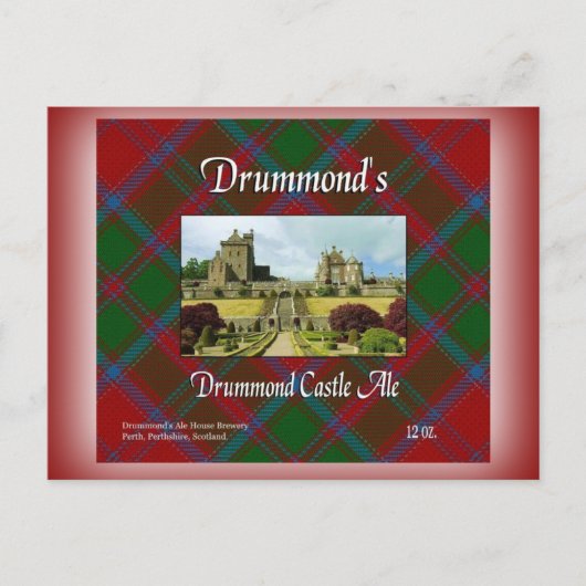 Drummond's Drummond Castle Ale Briefkaart (Voorkant)