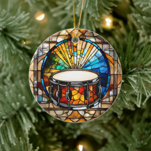 drummuziek keramisch ornament