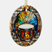 drummuziek keramisch ornament (Rechts)