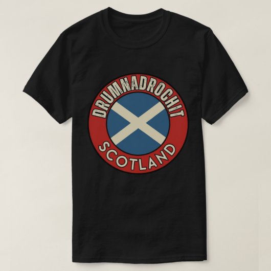 Drumnadrochit, Schotland T-shirt (Design voorkant)