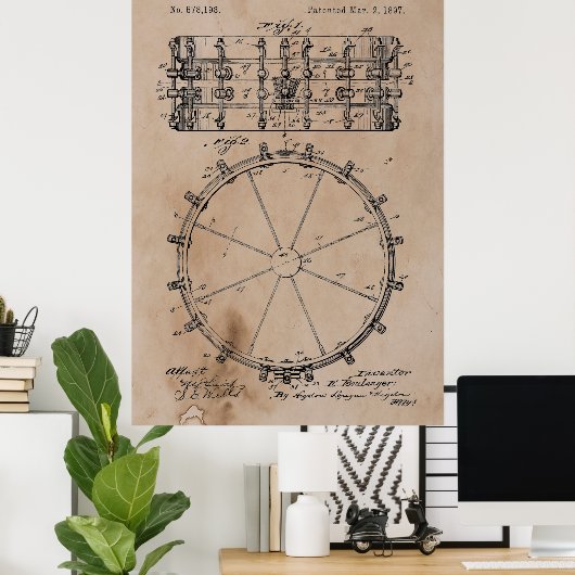  drumoctrooi poster (Thuiskantoor)