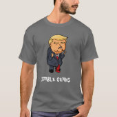 Drumpf - De Stable Genius T-shirt (Voorkant)