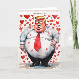 Drumpf Valentijnsdag Kaart