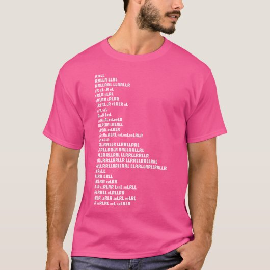 Drumrudimenten Drummer Roll T-shirt (Voorkant)