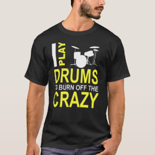 Drums 1 afspelen t-shirt