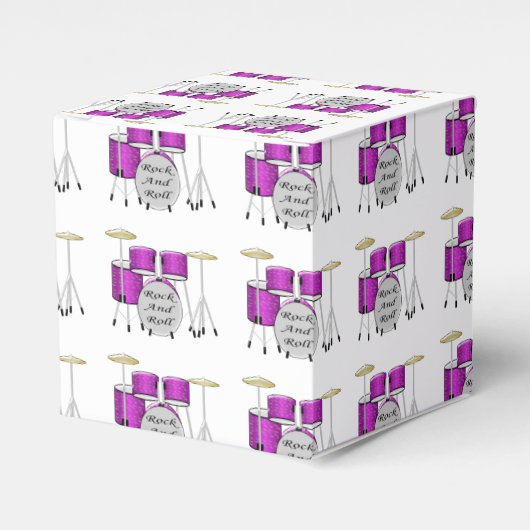 Drums Bedankdoosjes (Voorkant Zijde)