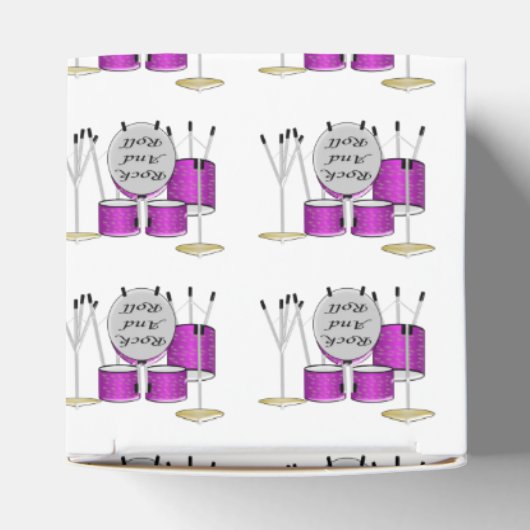 Drums Bedankdoosjes (Bovenkant)