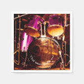 Drums, buitenkant jam servet (Voorkant)