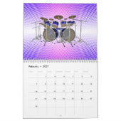 Drums Calendar Kalender (Feb 2027)