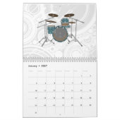 Drums Calendar Kalender (Jan 2027)