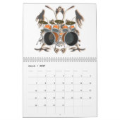 Drums Calendar Kalender (Mar 2027)