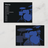 Drums - Chubby Visitekaartje (Voorkant / Achterkant)