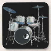 Drums Cork Onderzetter (Voorkant)