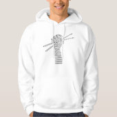 Drums Drumsticks Drummer Hoodie (Voorkant)
