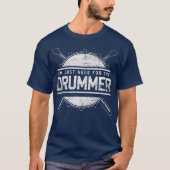 Drums geeft me hier voor de drummer drums t-shirt (Voorkant)