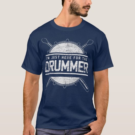 Drums geeft me hier voor de drummer drums t-shirt (Voorkant)