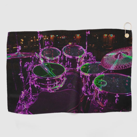 Drums gtcna golfhanddoek (Horizontaal)