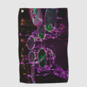 Drums gtcnm golfhanddoek (Voorkant)