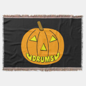 Drums Halloween Pumpkin Deken (Voorkant)