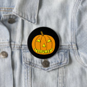Drums Halloween Pumpkin Ronde Button 7,6 Cm (In situ)