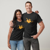 Drums Heartbeat - Funny drummer T-shirt (Unisex)