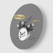 drums-instrumenten-muziekdrum grote klok (Hoek)