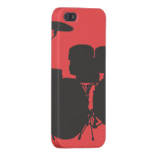 Drums iPhone Hoesje (Achterkant Rechts)