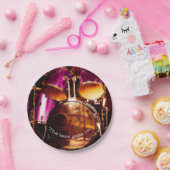 Drums, jam voor gebruik buitenshuis papieren bordje (Feest)