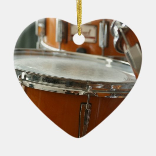 Drums Keramisch Ornament (Voorkant)