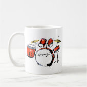 drums koffiemok (Links)