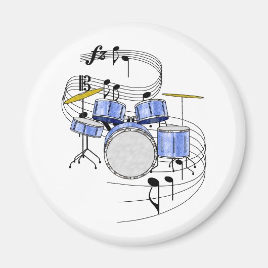 Drums Magneet (Voorkant)