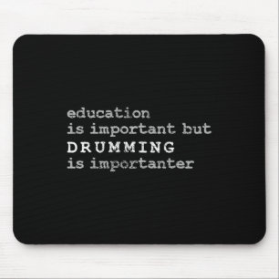 Drums Marching Band Drummer Educatie Muismat