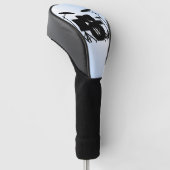Drums Music Design Blue Golfheadcover (Schuin)