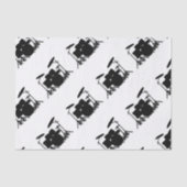 Drums Music Design Shower Curtain Tissuepapier (Voorkant)