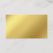 Drums Muziekdocent | gouddrummer Visitekaartje (Achterkant)