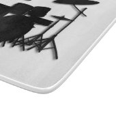 Drums muziekontwerp snijplank (Hoek)